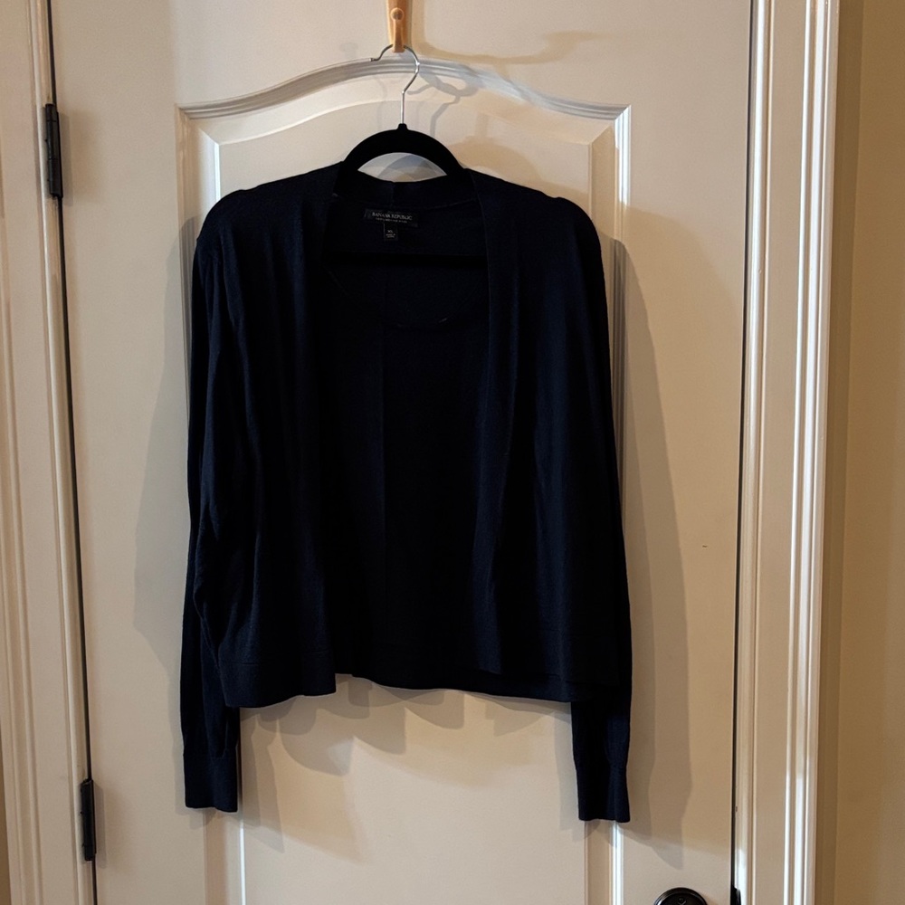 Banana Republic Women's Navy Cardigan